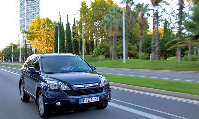 ����� Honda CR-V � ������ ���� � ���������� �������