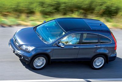 ����� Honda CR-V � ������ ���� � ���������� �������